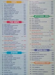 Chopsticks menu 5