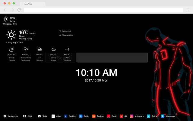 Daredevil Pop HD Movies New Tabs Theme