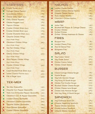 Arkish Fusion Cafe menu 2