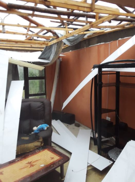 A house in Hazyview, Mpumalanga, destroyed by tropical storm Eloise.