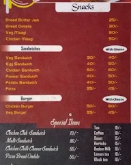 Sweet Revenge menu 2