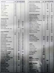 South Indian Dosa Corner menu 1