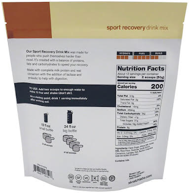 Skratch Labs Sport Recovery Drink Mix: Horchata, 12-Serving Resealable Pouch alternate image 1