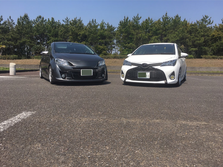 ヴィッツRS G'sの九州ブーブークッション愛好会・斜め前・お洒落は足元から・シンプルイズベストに関するカスタム事例の投稿画像3枚目