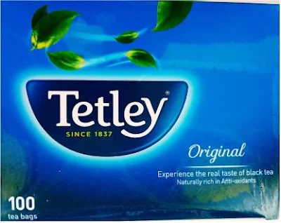 Tetley Black Tea - Original - 100 pc