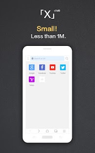 XBrowser - Schnell, handlich لقطة شاشة