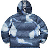 supreme®/the north face® bleached denim print nuptse jacket fw21