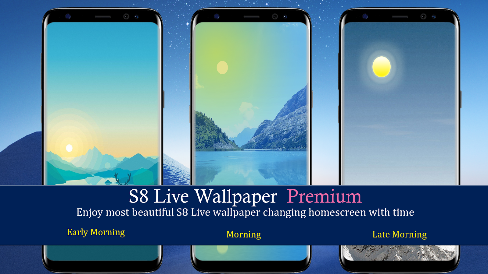 S8 S8 Live Wallpaper Day Night Beautiful Apl Android Di