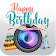 Happy Birthday Camera icon