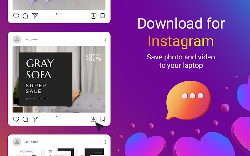 Downloader for Instagram