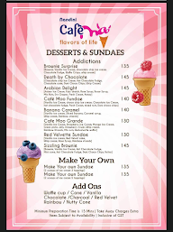 Nandini Cafe Moo menu 1