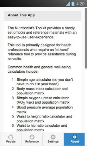 The Nutritionist's Toolkit