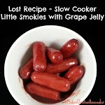 Lost Recipe – Slow Cooker Little Smokies with Grape Jelly was pinched from <a href="http://modernchristianhomemaker.com/lost-recipe-slow-cooker-little-smokies-with-grape-jelly/" target="_blank">modernchristianhomemaker.com.</a>