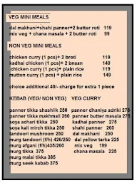 The Chawla Kitchen menu 1