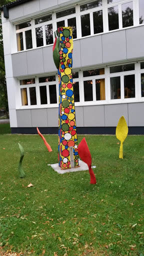 Bunte Säule