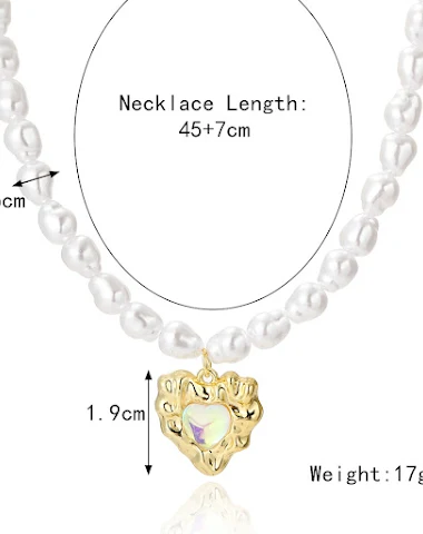 Collier Style Classique Chaîne de P - 3