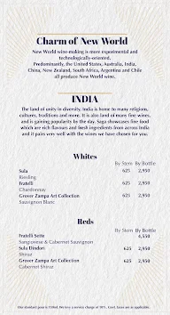 Saga - Cuisines Of India menu 1