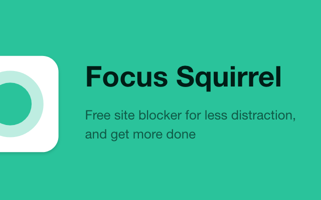 Focus Squirrel - Free Site Blocker Preview image 3