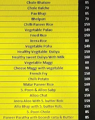 Foodies Hub menu 1