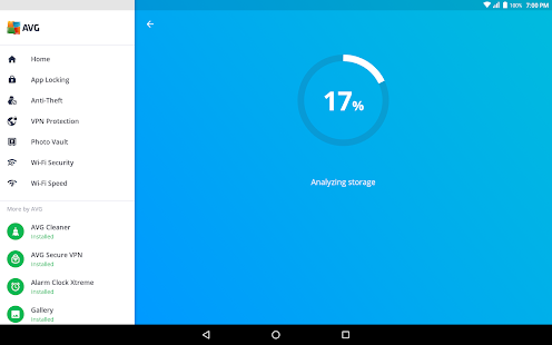 AntiVirus PRO Android Security Screenshot