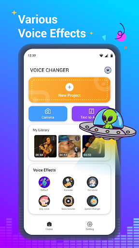 Screenshot Voice Changer - Audio Effects