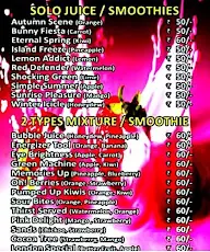 Just Juice menu 8