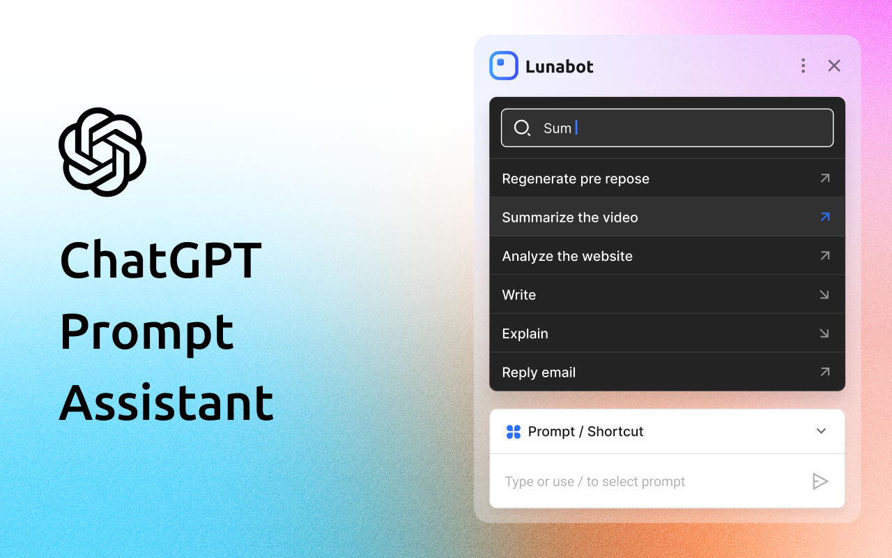 Lunabot - ChatGPT on any webpages Preview image 4