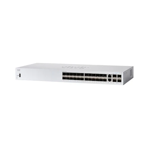 Thiết bị mạng/ Switch Cisco CBS350 Managed 24-port SFP,4x1G SFP - CBS350-24S-4G-EU