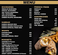 Al - Saudi Shawarma & Ice  Cream menu 1