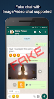 Fake Chat WhatsMock Text Prank Screenshot