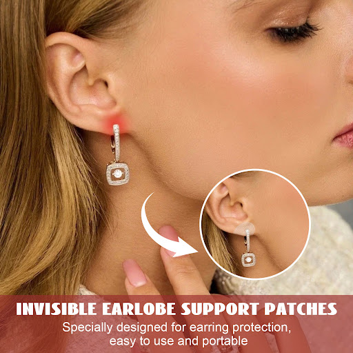 Title 4, Invisible earlobe support protection patch. Enj...