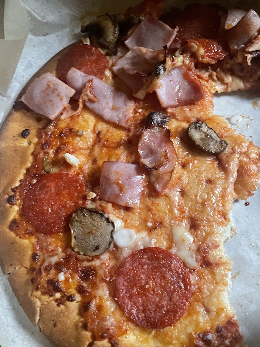 Gluten-Free Pizza at Domino's