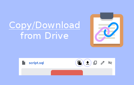 Copy & Download for Drive Preview image 0