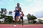 Caster Semenya attempts to qualify for the Olympic Games in the women’s 5000m during the Newton Classic Qualifier at Kings Park Athletic Stadium on May 28, 2021 in Durban.