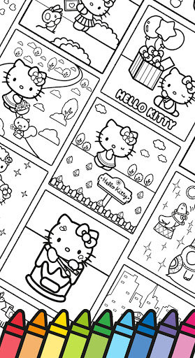 Screenshot Hello Kitty: Coloring Book