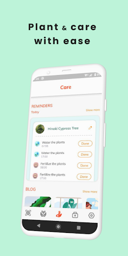 Screenshot Plant App - Identifier & Care