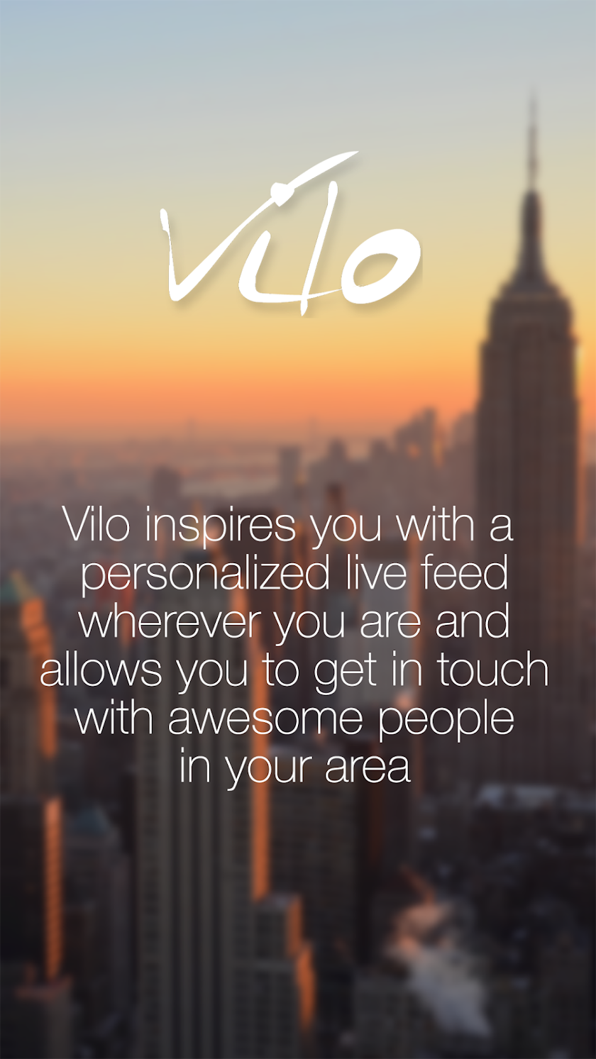 Vilo - live inspiration nearby Screen 1