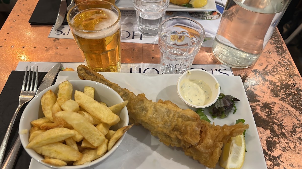 Gluten-Free at Hobson's Fish & Chips Soho