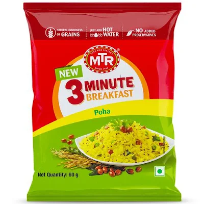 Mtr 3 Minute Breakfast - Poha - 60 gm