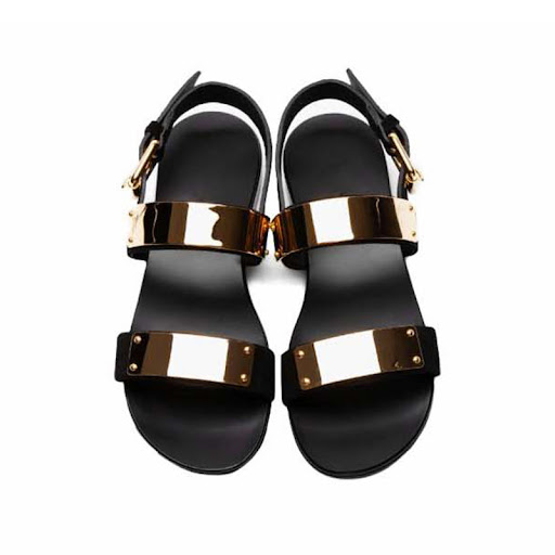 Title 5, Summer Mens Genuine Leather Sandals Designer R...