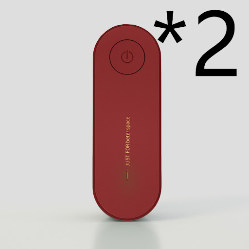 2pcs Red