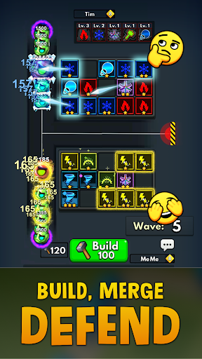 Screenshot Merge Clash: Tower Defense TD