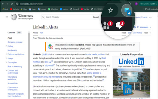 LinkedIn™ Alerts Preview 2