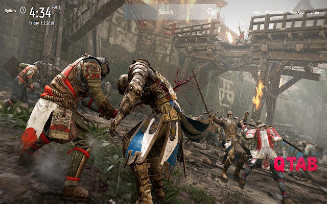 For Honor Wallpapers New Tab