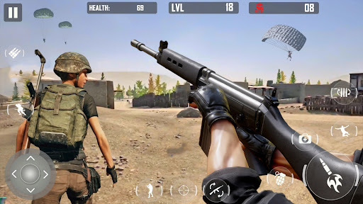 Screenshot Squad Fire Gun Games - Battleg