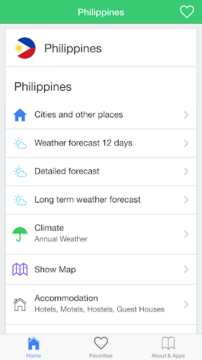 Philippines weather forecast