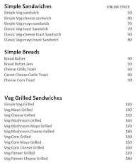 Brunch In The Clouds menu 1