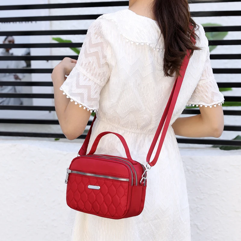 Title 1, Casual crossbodytas voor dames, ruitvormig, wat...