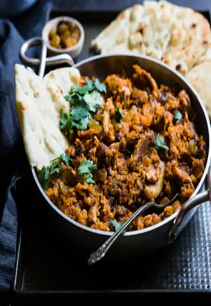 Veg Keema Chaap Masala