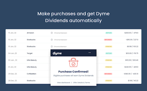 Dyme: Eco-Friendly Discounts & Cashback Rewards